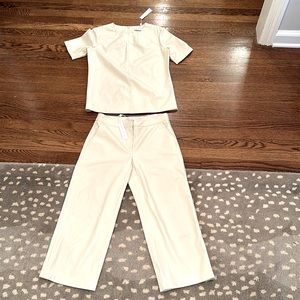 Trina Turk faux leather Shae Pant NWT Size2